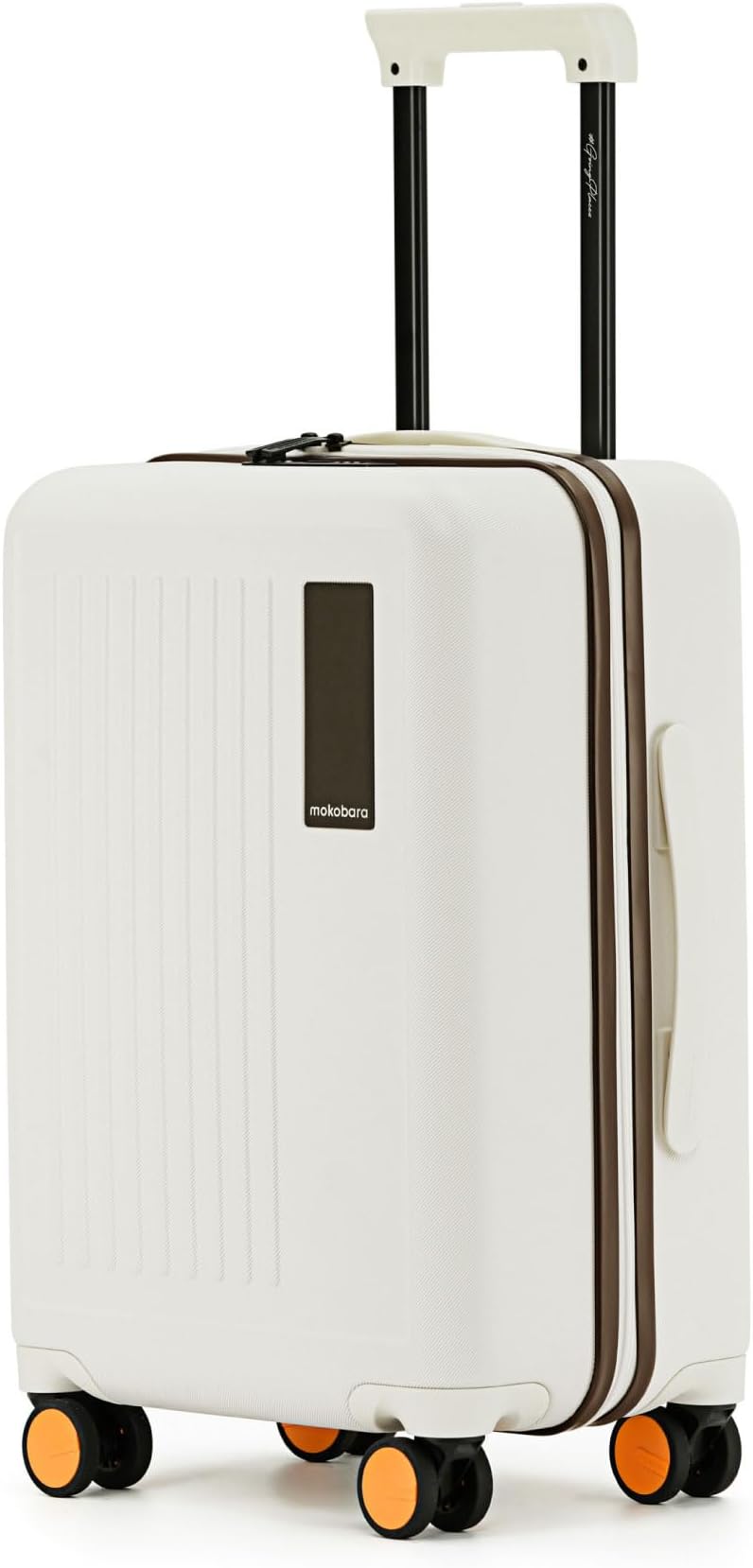 - The Transit Luggage Poly-Carbonate Hard Sided 8 Silent Ninja Wheels for Travelling (Still Loading Brownray (Limited Edition), Cabin)