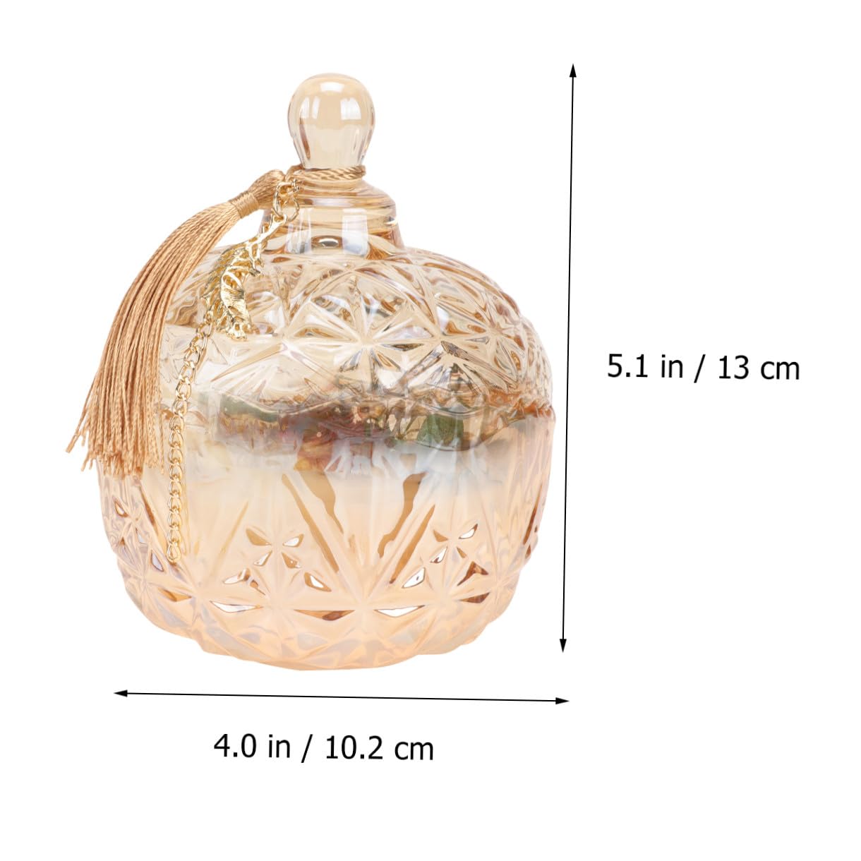 Aromatherapie Kerze aus Sojawachs, 1 Stück, Elegant