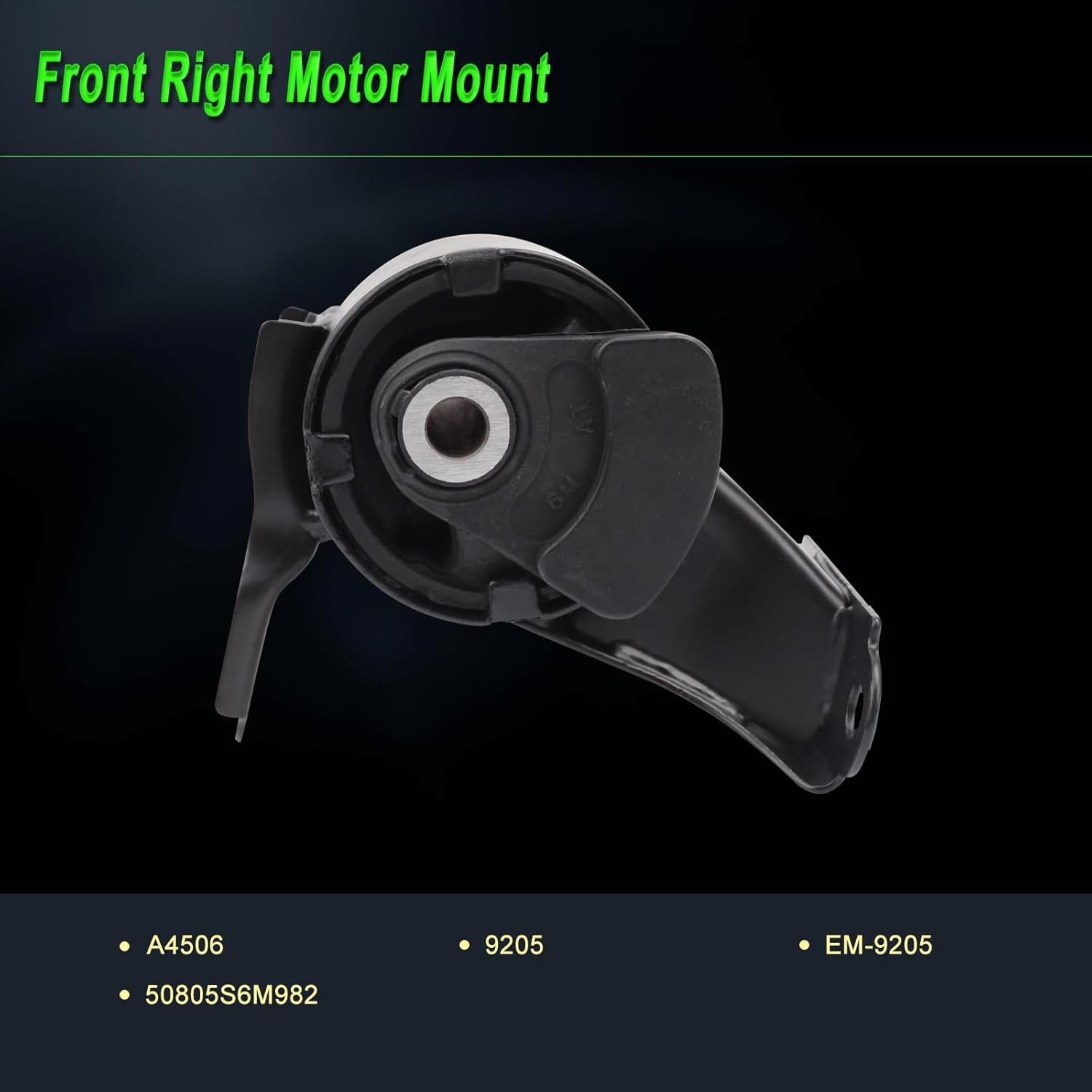 Set of 4 Engine Motor Mount Compatible with 2002 2003 2004 2005 2006 CR-V 2.4L Auto Transmission Replacement for A4504 A6597 A6596 A4506