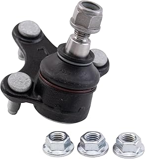 TRQ Front Lower Ball Joint Driver Side 1 Piece Compatible with 2015-2016 Audi A3 2015-2018 Volkswagen e-Golf 2015-2020 Volkswagen Golf 2015-2019 Volkswagen Golf SportWagen