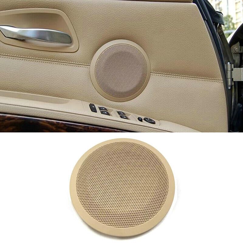 Front Door Speaker Cover for BMW 3Series E90 320i 318i 51417144563/7144563 Beige, 2005-2012-image-13