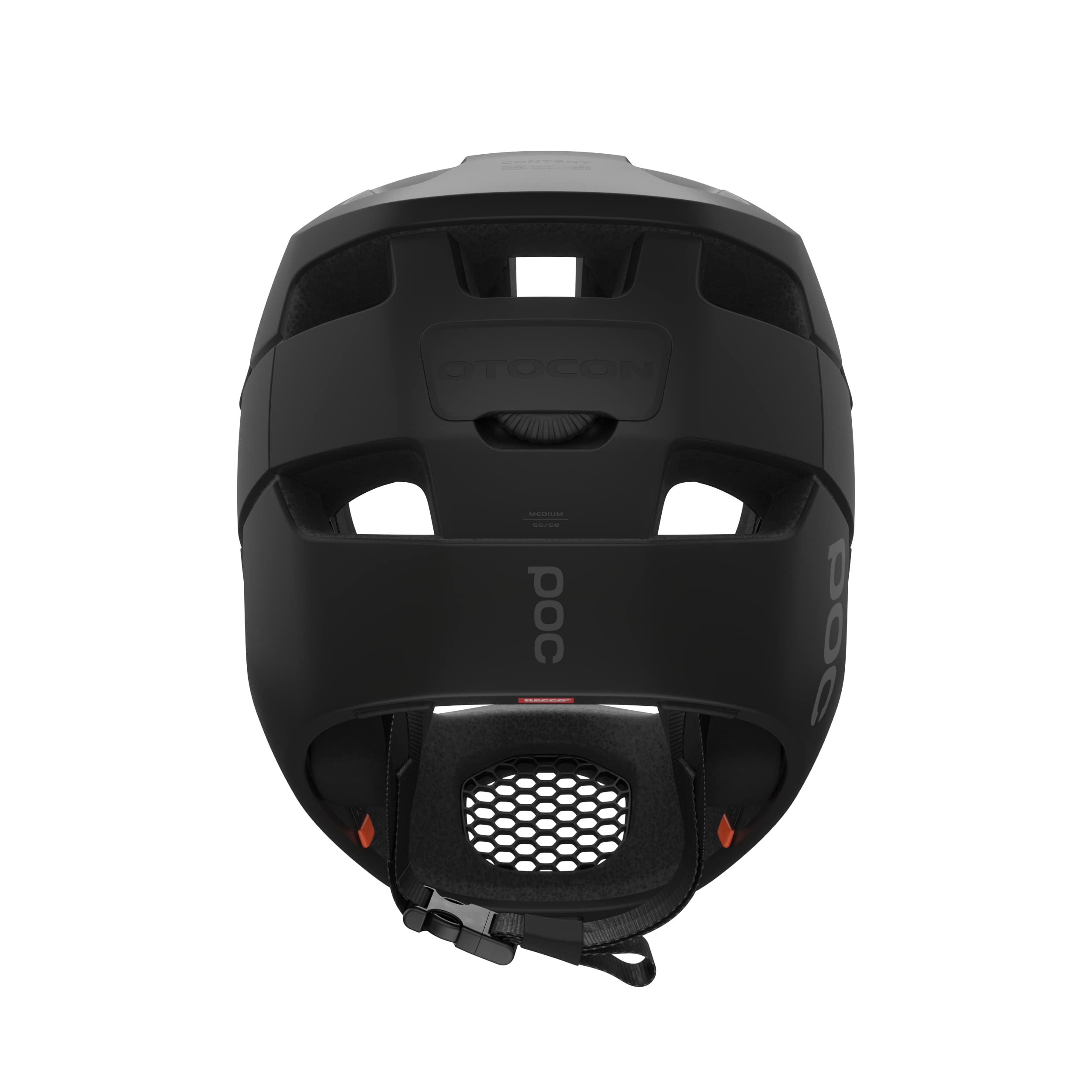 POC Otocon, Casco Integrale Unisex Adulto, Uranium Black Matt, L (59-62cm)