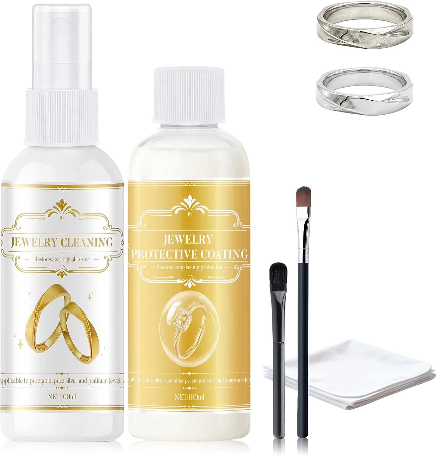 Silver Cleaner Jewelry, Jewelry Protective Coating