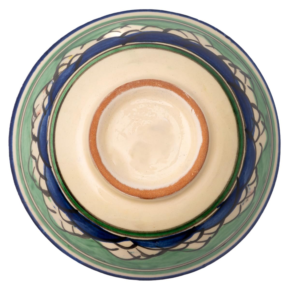 6 Keramikschalen 200 ml Piyola klein handgefertigt Machrob - Usbekischer Schälchen mit handbemaltem Design | Teetasse | Schale Bunt Keramik | Dipschälchen (Machrob (Klein))