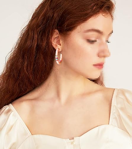 Miniatura 6 de 3000 cuentas de arcilla planas redondas de polímero de vinilo Heishi cuentas planas redondas de polímero cuentas planas de arcilla para hacer joyas,