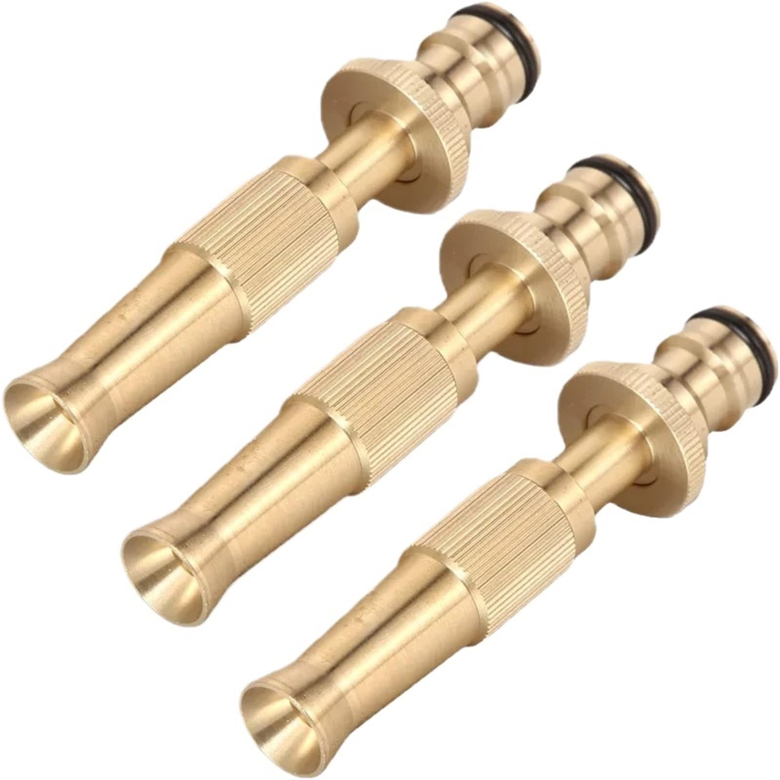 Lcvzxcfkx 3 Pcs Aluminum Alloy Hose Nozzle, High Pressure Water Spray Machine