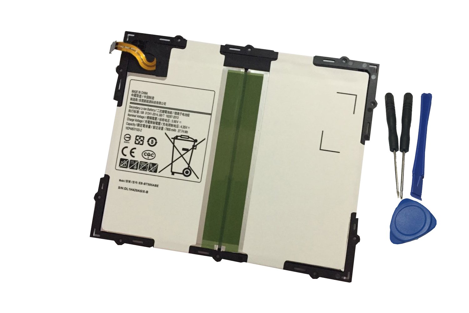 Amazon.com: Tesurty Replacement Battery for Galaxy Tab A 10.1