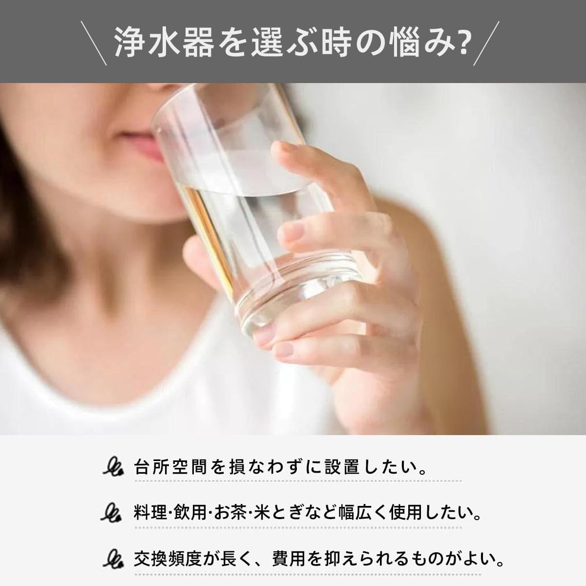 Amazon | UZC2000 交換用浄水カートリッジ ビルトイン型浄水器