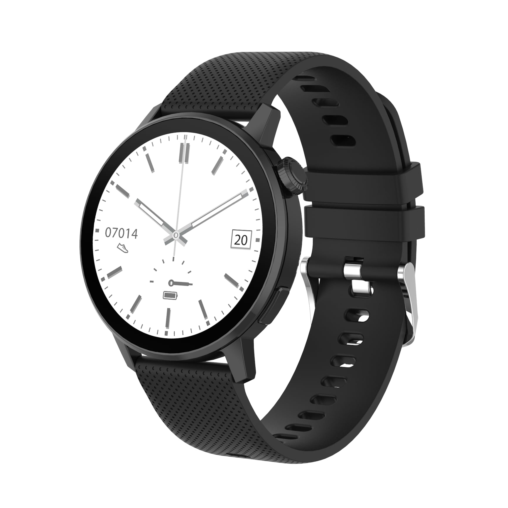 Smartwatch damski z wbudowanym GPS i połączeniami Bluetooth - wyświetlacz AMOLED 1,32" | Asystent głosowy | Ponad 130 trybów sportowych | Wysokościomierz, Barometr i kompas | Kompatybilny z systemem