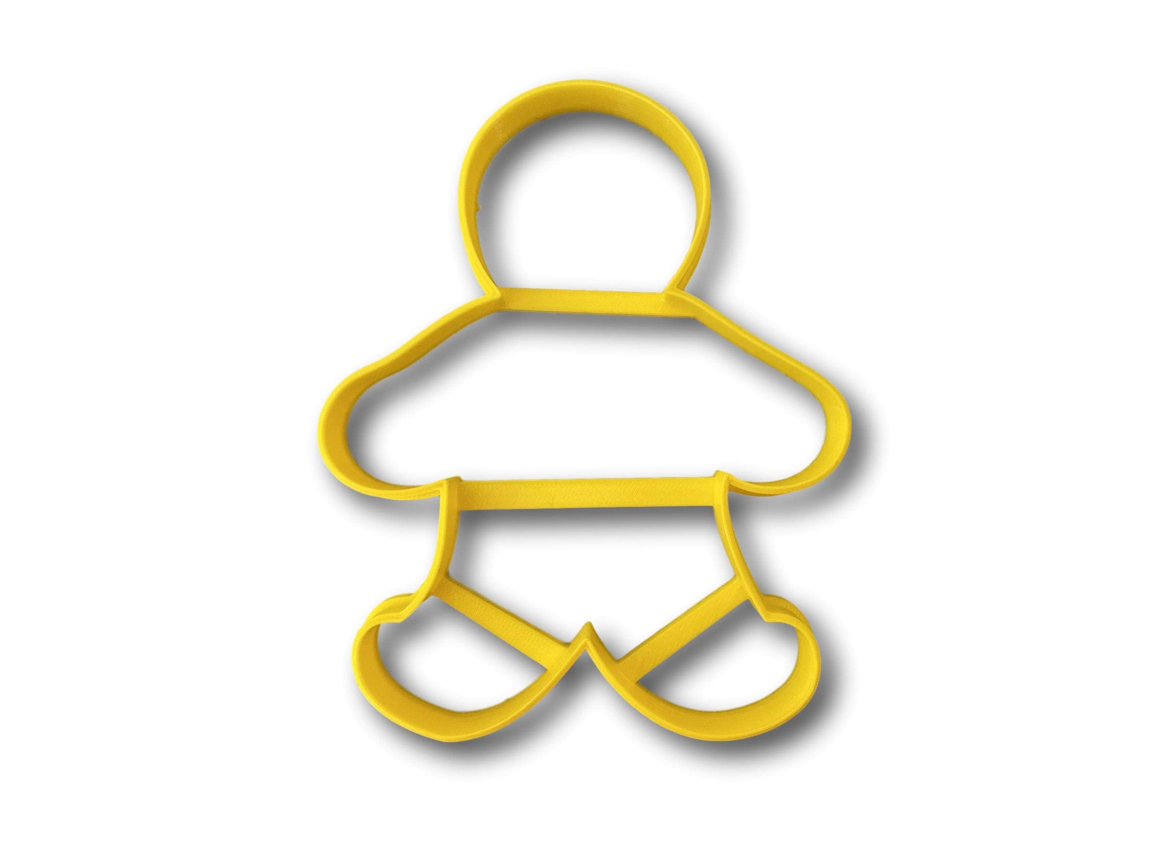 Gingerbread Cookie Cutter (Outline) (2.0 Inch)