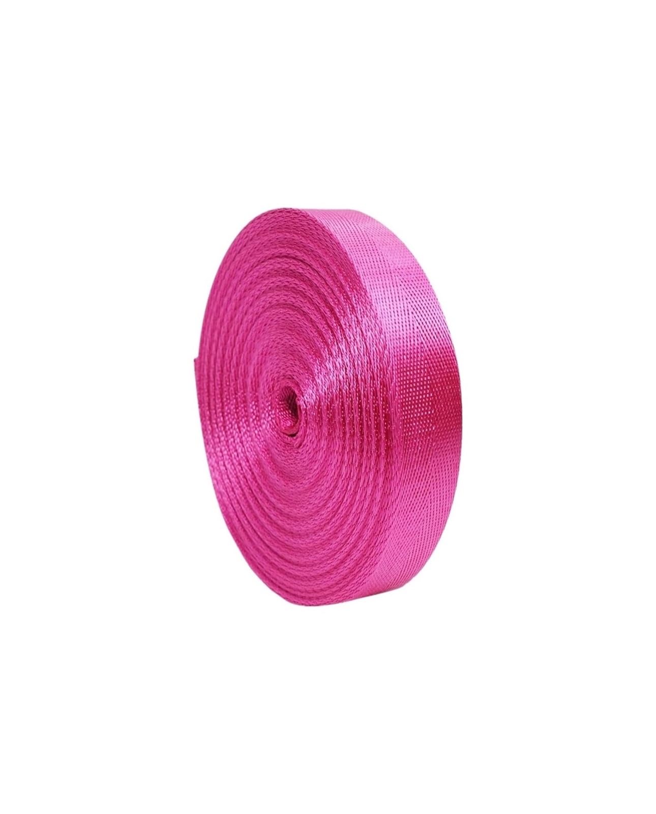 Taśmy, Nylon 38 mm wielokolorowy 5-50 jardów(Rose Red,50 yard)