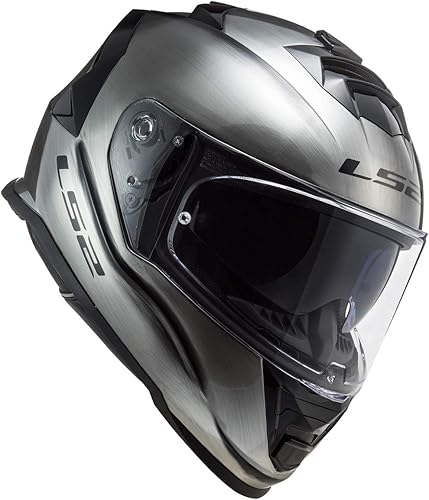 Miniatura 7 de LS2 - Casco integral Assault para motocicleta con visera solar