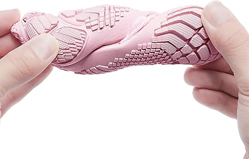 Miniatura 6 de Racqua Zapatos acuáticos sin cordones para niños y niñas pequeños, de secado rápido, zapatos acuáticos descalzos (niños pequeños)