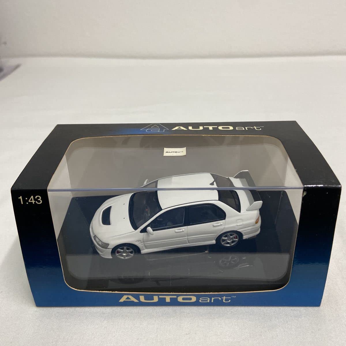 Amazon.co.jp: AUTOart 1/43 Mitsubishi Lancer Evolution VII White