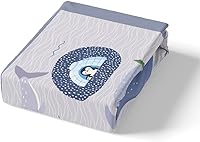 Vista 6 de Juego de funda de edredón de animales lindos, tamaño King, funda de edredón con 2 fundas de almohada, diseño de pingüino y ballena ártica con 2