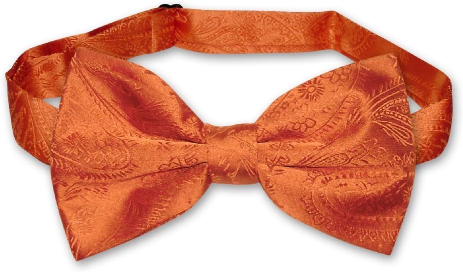 Vesuvio Napoli BOWTIE Paisley Color Mens Bow Tie for Tuxedo or Suit
