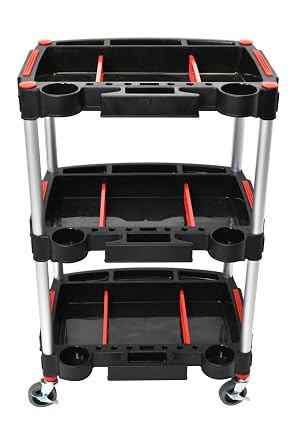 LUXOR MC-3 Mechanics Three-Shelf Cart