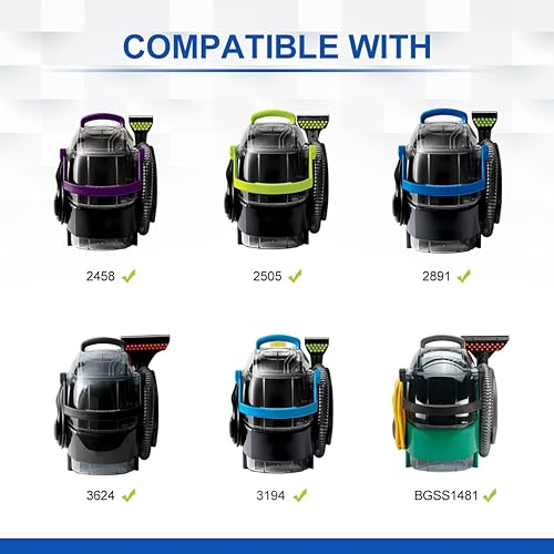 Miniatura 6 de LANMU Soporte para accesorios compatible con Bissell Little GreenSpotClean Pet Pro Limpiador de alfombras portátil modelo 2505, 2891, 2458, 3624,