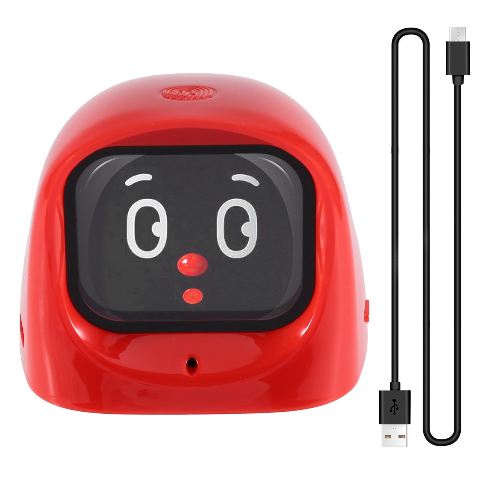 Mascota Electrónica Mangogo con IA, Funciones Interactivas WiFi, Compañero Moderno, Sensor de Personalidad, Emociones, Color Rojo