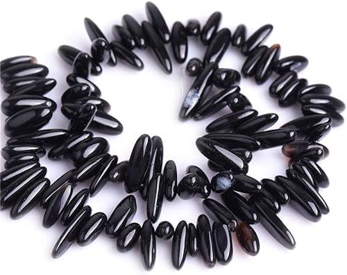 Miniatura 9 de JOE FOREMAN Cuentas de ojo de tigre para hacer joyas, piedras preciosas semipreciosas naturales de 0.709 in-0.787 in, hebra de 15 pulgadas