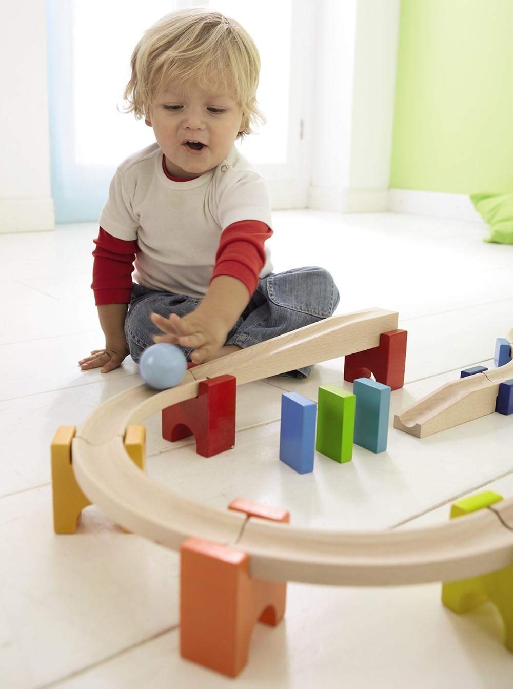 HABA 7042 - Meine erste Kugelbahn, große Grundpackung