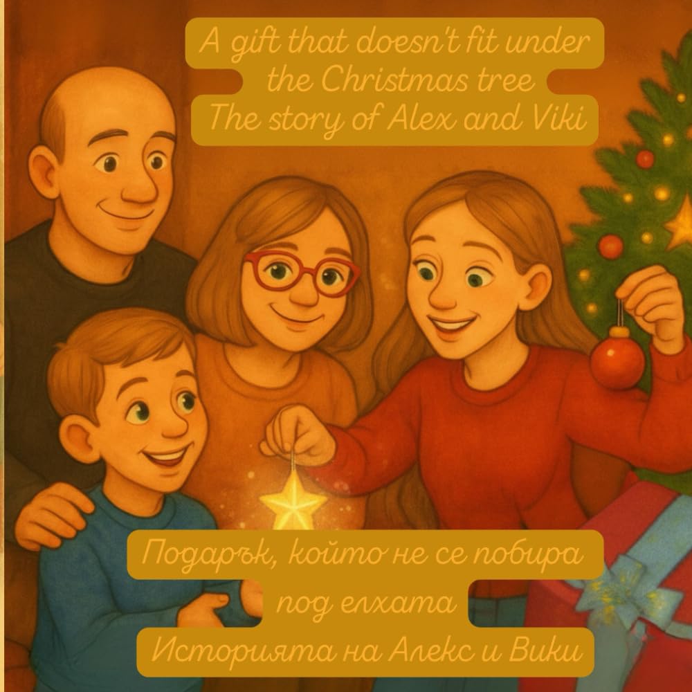A gift that doesn't fit under the Christmas tree The story of Alex and Viki: A Christmas Story About Kindness, Family, and Helping Others