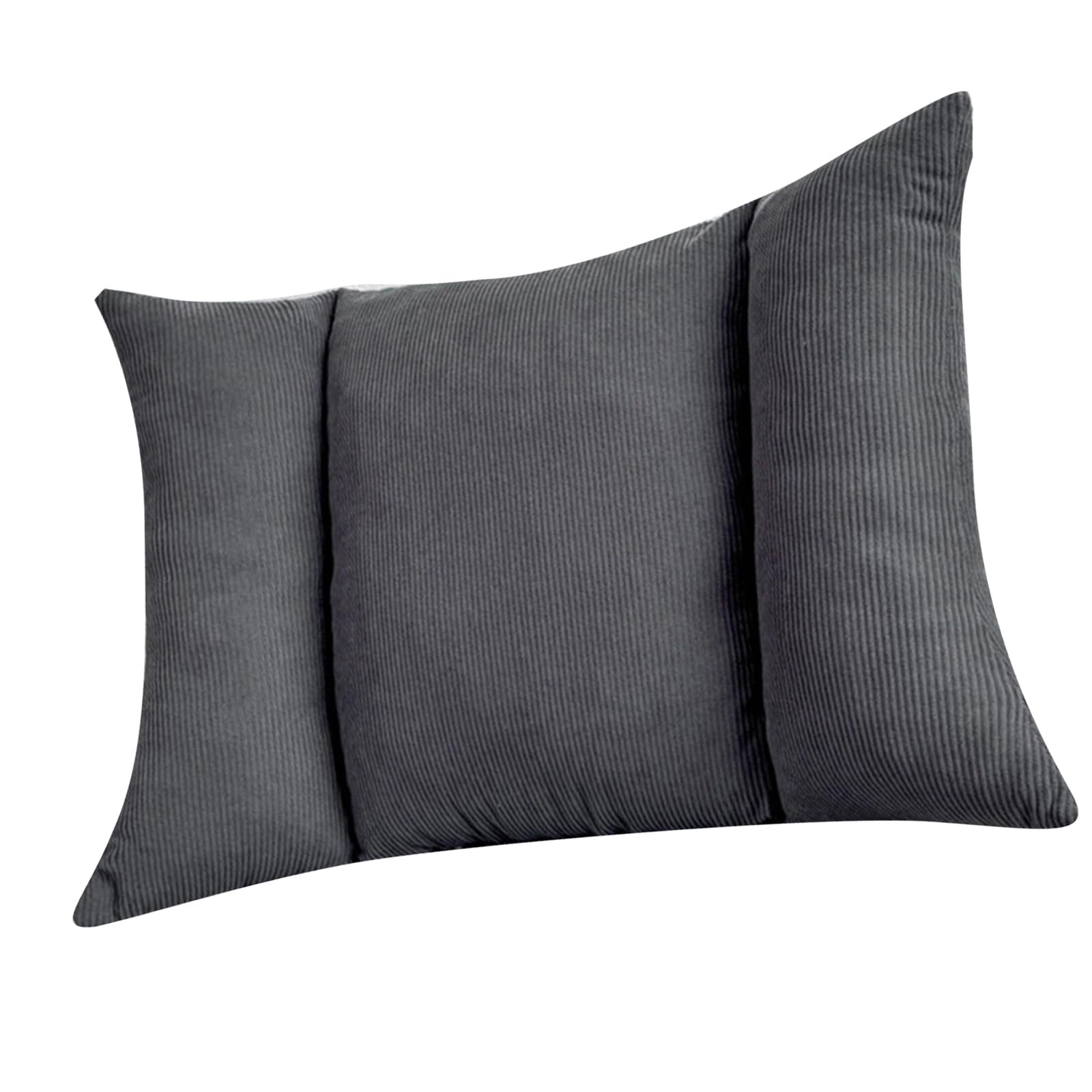 Jazuaiao Ergonomic Lumbar Pillow for Chair Breathable Polyester Home Sofa Backrest Cushion with PP Cotton Filling Chair Cushion for Lower Back Relief