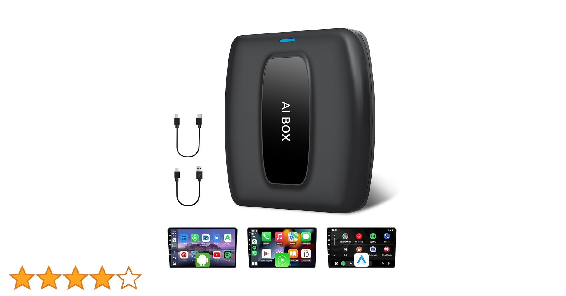 Amazon.co.jp: CarPlay Ai Box Aiボックス【Android 12
