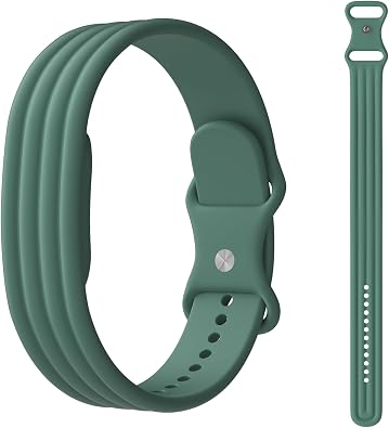 Sport Silicone Bands Compatible with Google Fitbit Air Band,Soft Breathable Workout-Friendly Replacement Strap for Women Men,Waterproof Wristband for Fitbit Air Screenless Fitness Tracker