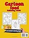 Cartoon food coloring book: hilarious hand-drawn designs