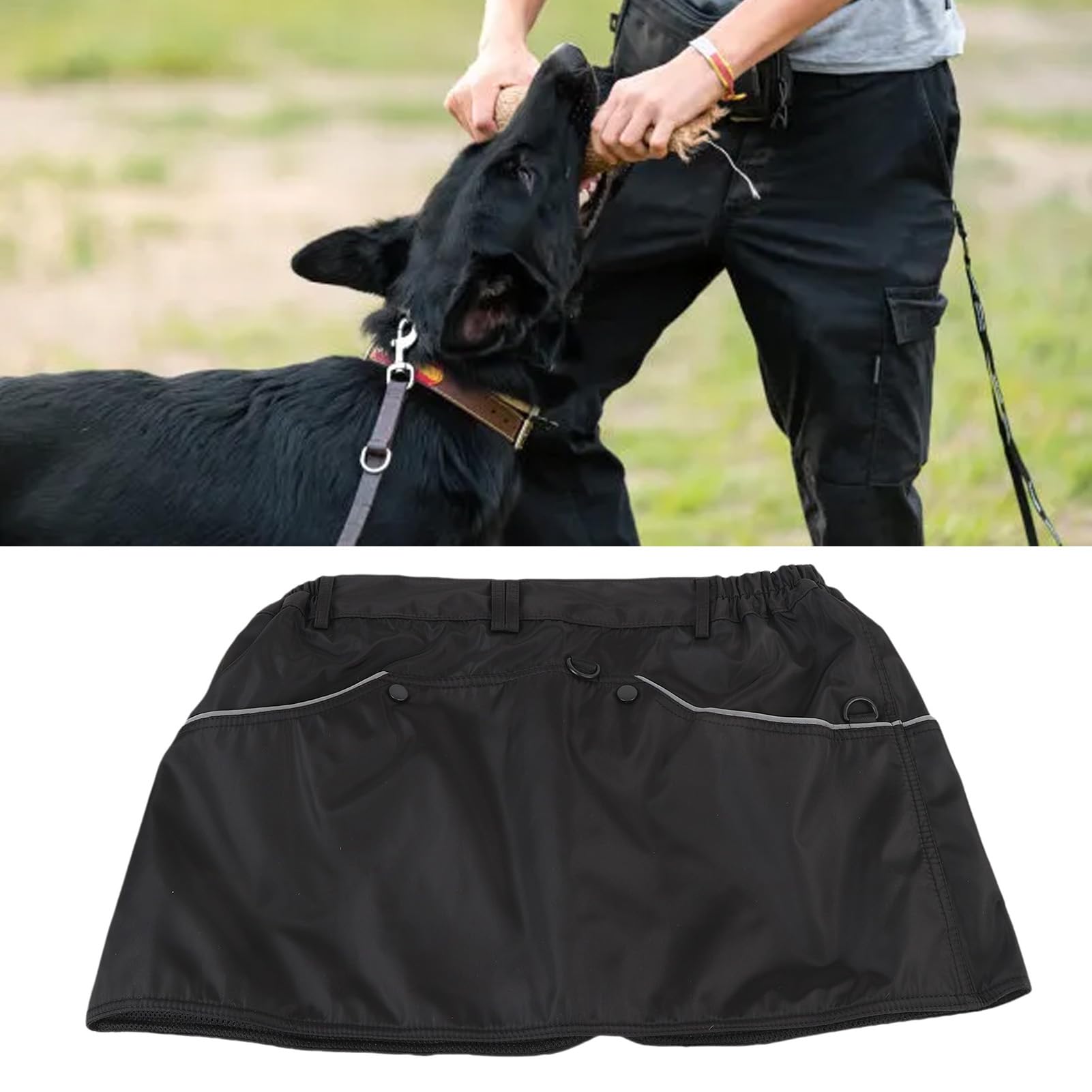 Asixxsix Hundetrainer Schürze, Wasserdichte Hundetrainer BEACHTEN Beutel Hunde Handler -Trainingswerkzeuge Aufbewahrung Taillen für Männer und Frauen Gartenarbeit, Friseur, Außentraining