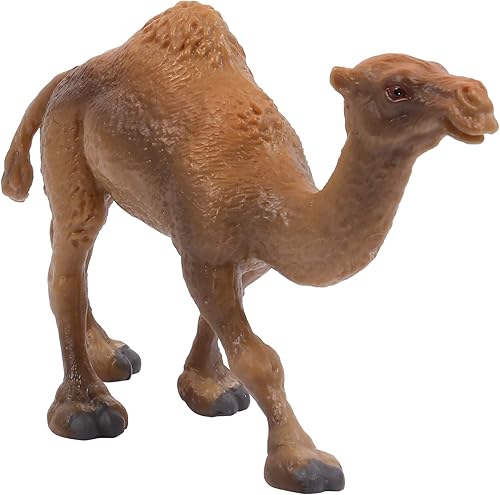 Kisangel Figura de camello, animales de camello, figuras de acción, suministros para fiestas temáticas de vida silvestre