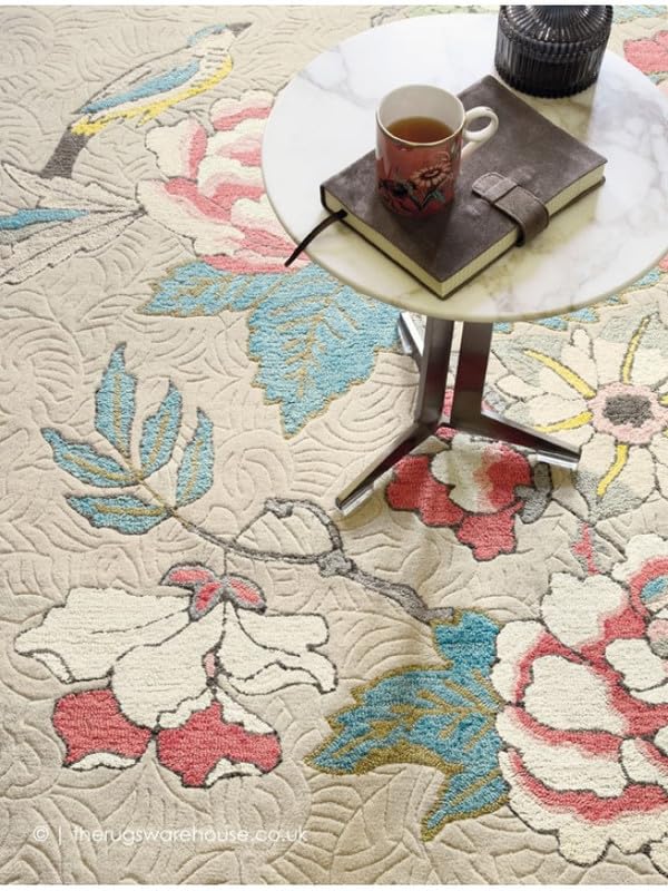 Image of OLEFIN Handmade Thick Woolen Anti Slip Carpet and Rugs for Living Room Bedroom Hall Dinning Room Kids Room