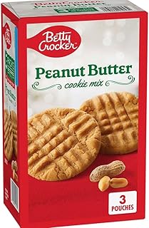 Betty Crockers Peanut Butter Cookie Mixes, 3 Pack