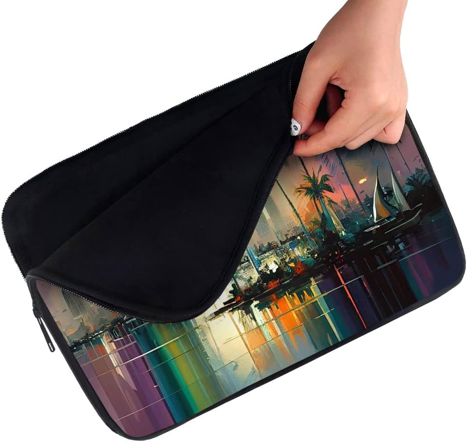New York Design iPad Sleeve - Print Tablet Sleeve - Art Carrying Case - 10 inches