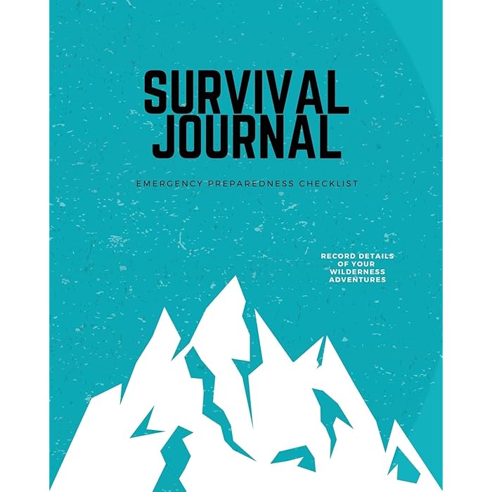 Buy Survival Journal Preppers, Camping, Hiking, Hunting, Adventure