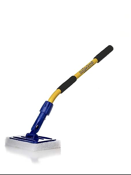 The Simple Scrub-Shorty. A Shorter Version of Our Already Popular Simple Scrub. Now You can Clean Those Smaller Areas Such as Showers That only fit one Person. Same Durability as The Original.