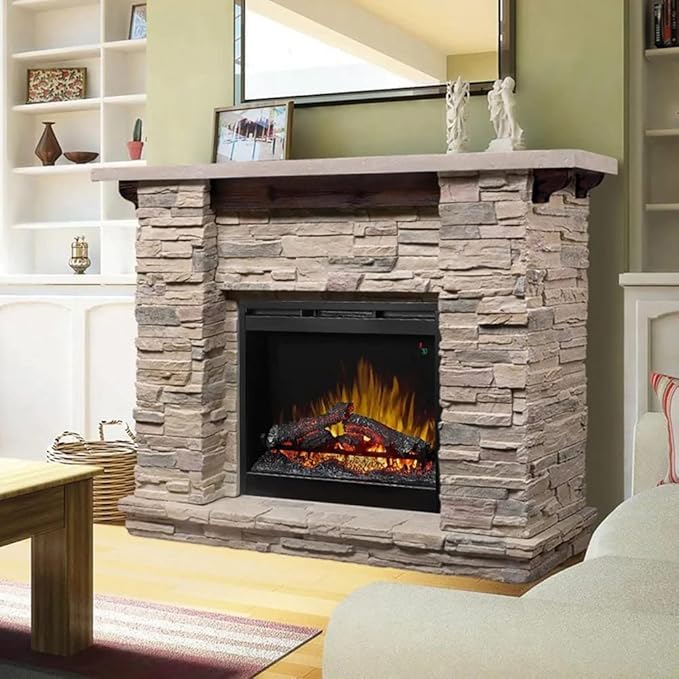 Chimenea Eléctrica Dimplex Featherston con Repisa 1500W miniatura 4