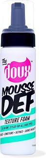 The Doux Mousse Def Texture Foam: Multi-Use Mousse for Curly Hair Definition, Volume, Shine & Flexible Hold