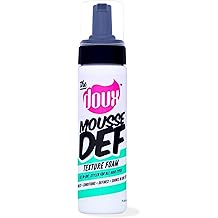 The Doux Multi-Use Mousse for Curly Hair   The Doux Mousse Def Texture Foam for Styling, Curl Definition, Volume & Shine   Curl Cream Alternative for Textured Hair & Natural Hair Styles
