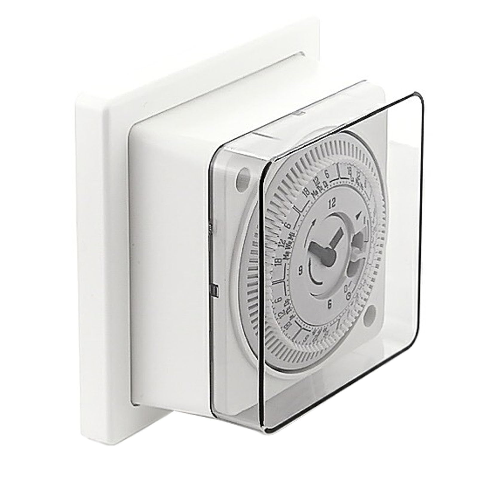 SPARES2GO 7 Day Socket Box Timer Switch