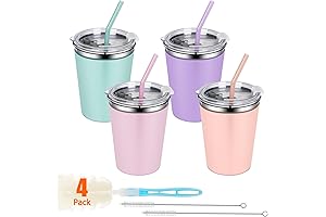 Stainless Steel Kids Tumbler: Leakproof Cups for Happy Hydration
