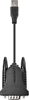 Sitecom Cavo USB a Serial, 0.6m, Nero/Antracite