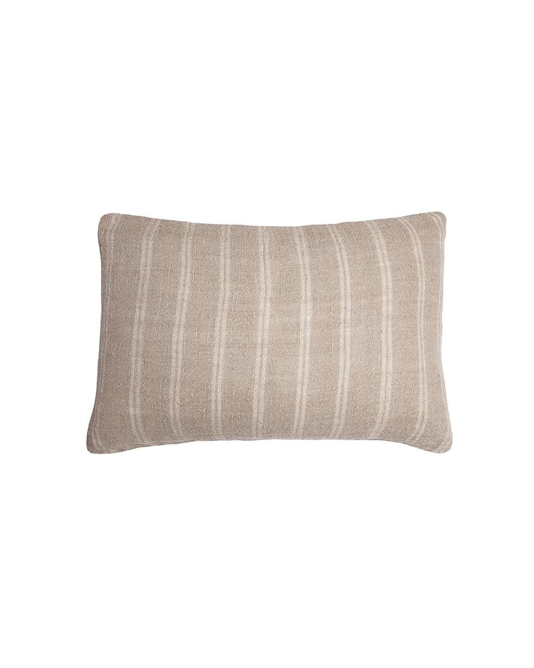 Housse de coussin KURUVA haut de gamme blanche de qualite superieure 40cm