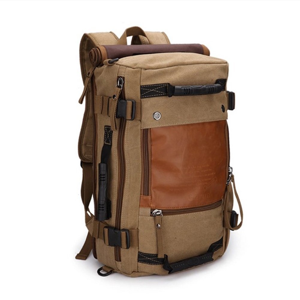 KAKA Travel Backpack, Carry On Backpack Durable Convertible Duffle Bag Fit for 19.3 Inch Laptop for Men and Women