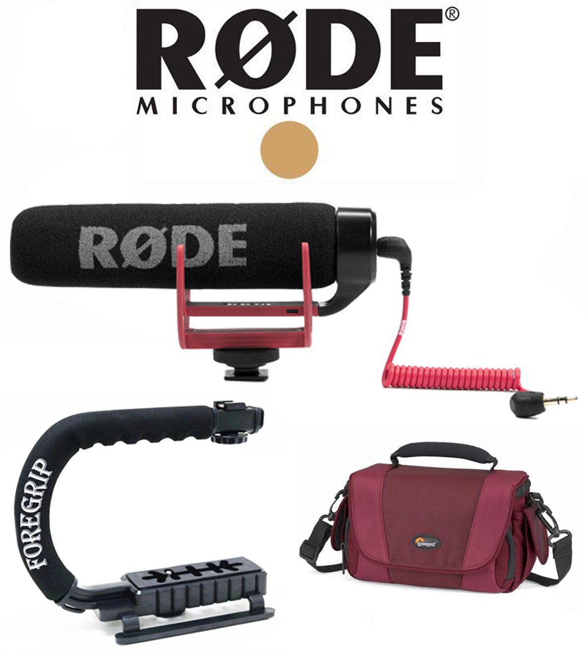 Rode Mic For Canon EOS SL1 T5i, T4i, T3i, T3, T2i VideoMic GO