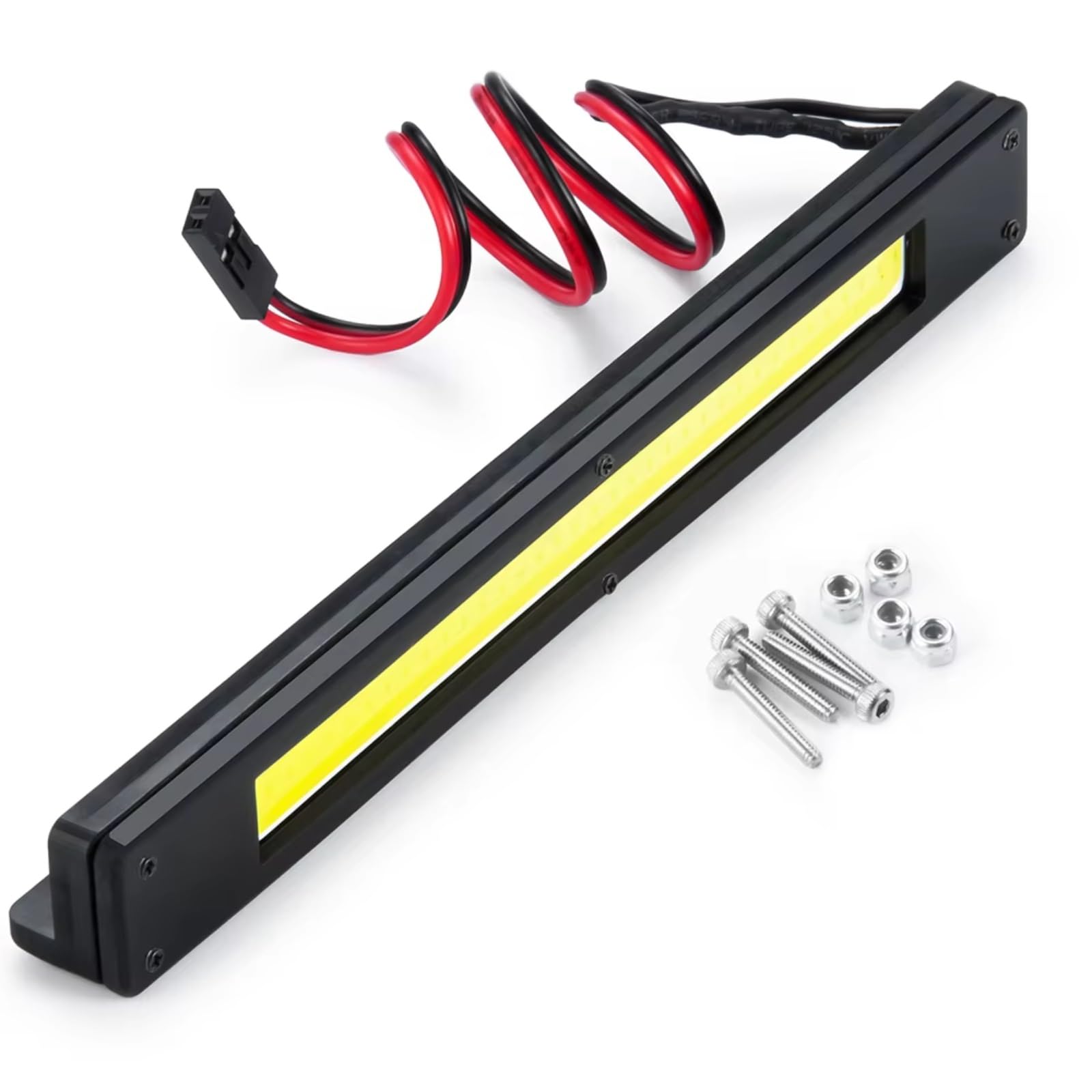Rc éClairage Voitures Sur Pour TRX-4 Pour Defender 1/10 Barre De Feux De Toit Projecteur Accessoires De Mise À Niveau Pour Voiture À Chenilles RC Pièces De Rechange(TRX4-Defender)