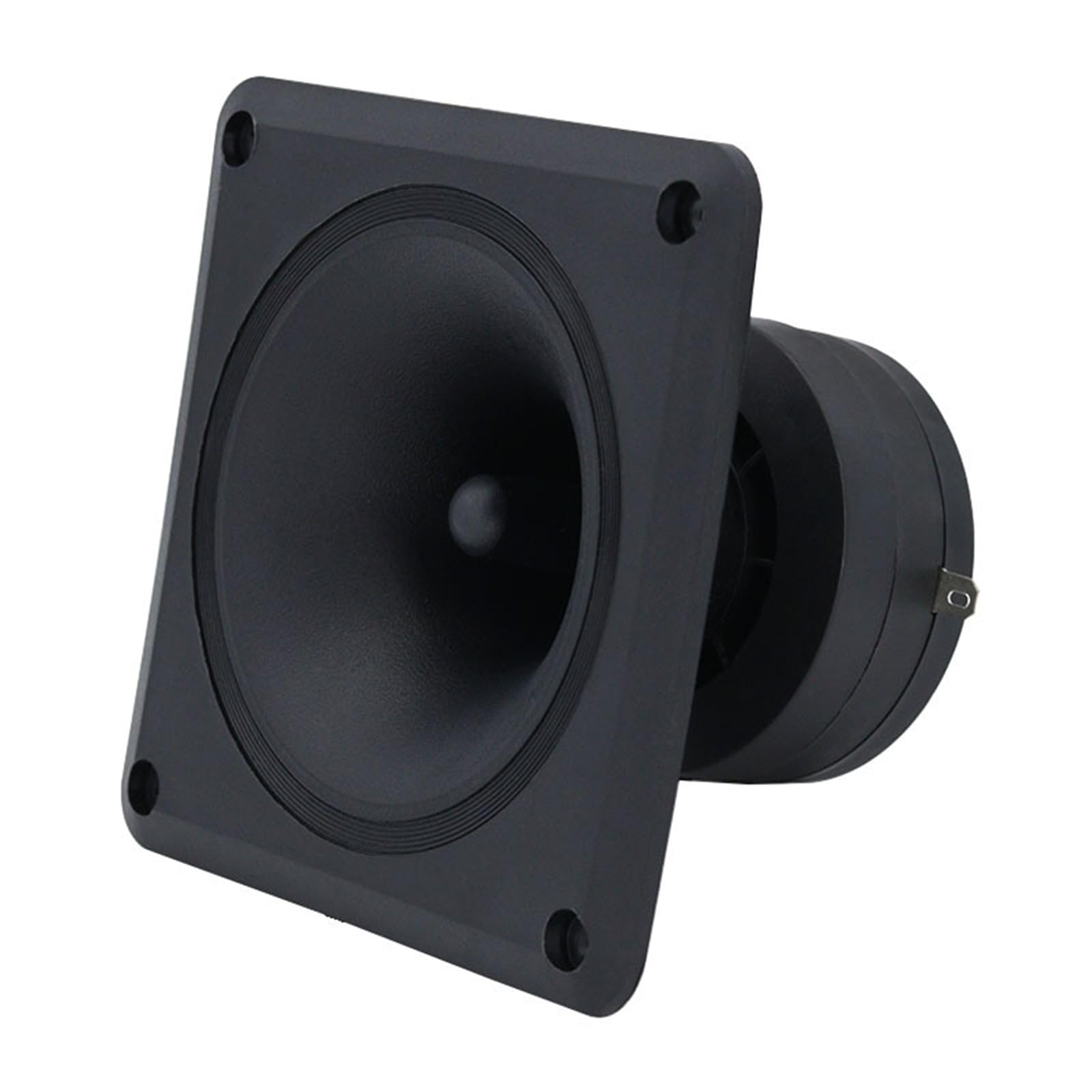 Altavoces de bocina cuadrada de 110 mm, 150 W, 4-8 ohm, bocina de cerámica piezoeléctrica, bocina de bocina