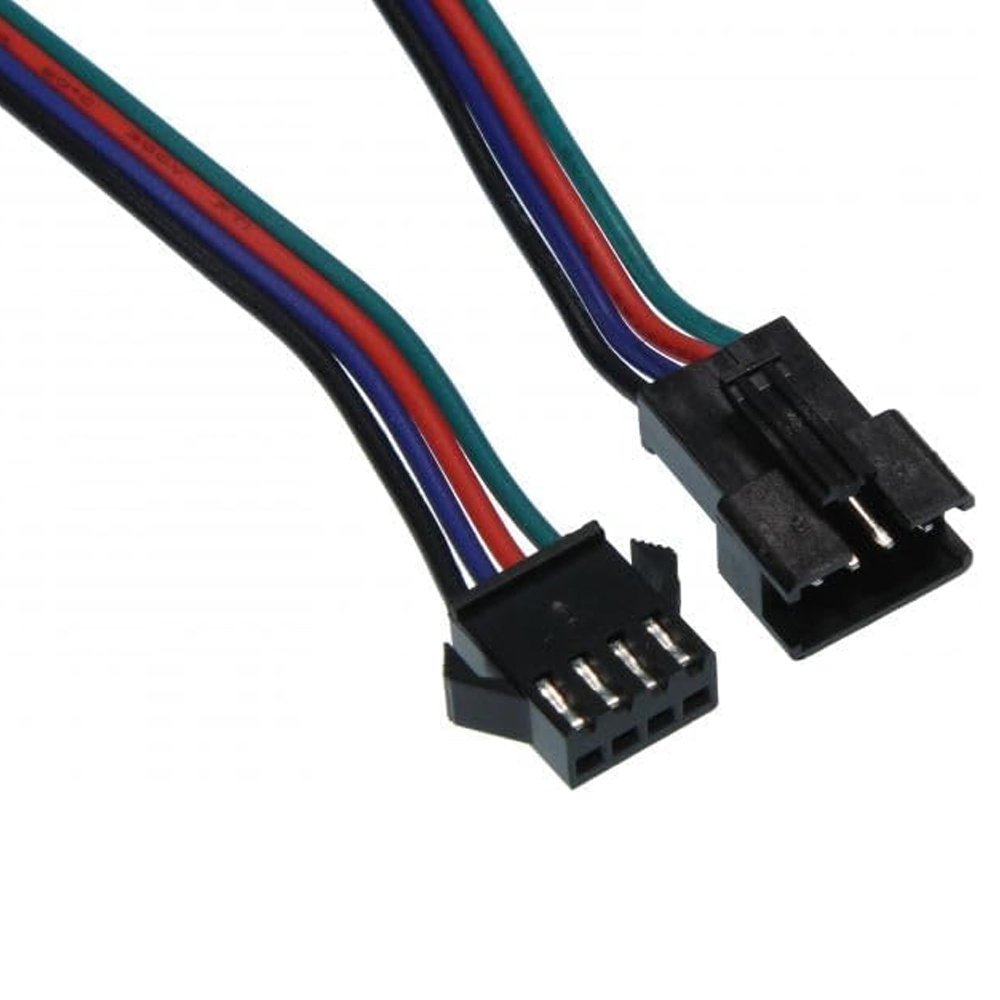 DC VOLTAGE 3PCs 8mm 2 Pin LED Strip Light Connector with Pigtail, 3528 Flexible LED Connector Solderless Clamp On Pigtail Adapter for 8mm Wide SMD 3528 2835 Flexible LED Tape (5 Pin Connector - Male)