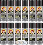Elite Tool Center 12 Pack Fluid Film AS11B Rust and Corrosion Inhibitor 11.75 Ounce Aerosol Sprays Black